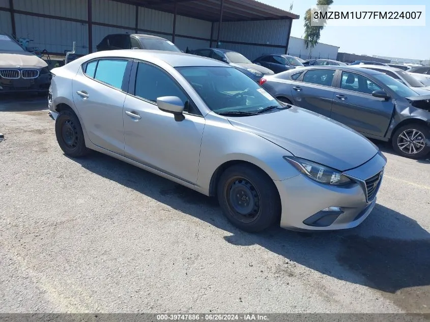 2015 Mazda Mazda3 I Sport VIN: 3MZBM1U77FM224007 Lot: 39747886