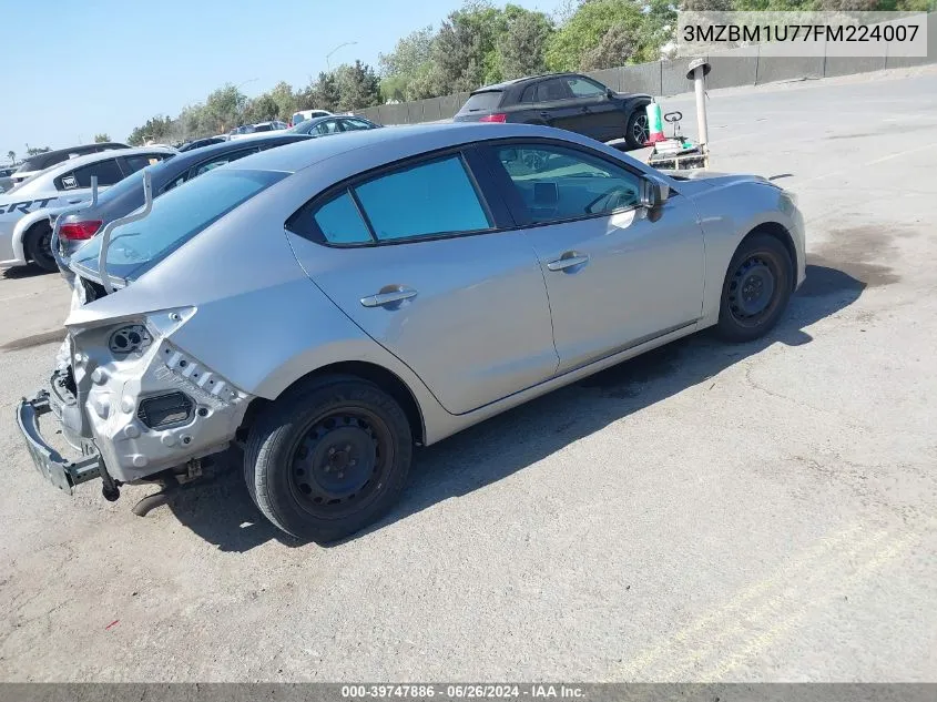 2015 Mazda Mazda3 I Sport VIN: 3MZBM1U77FM224007 Lot: 39747886