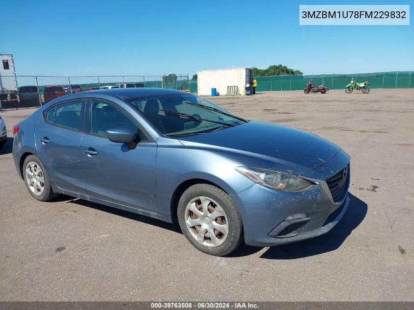 3MZBM1U78FM229832 2015 Mazda Mazda3 I Sport