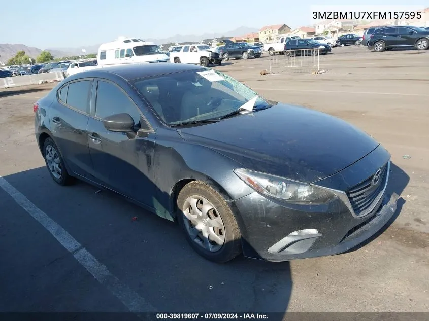 2015 Mazda Mazda3 I Sport VIN: 3MZBM1U7XFM157595 Lot: 39819607