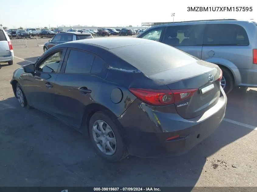 3MZBM1U7XFM157595 2015 Mazda Mazda3 I Sport