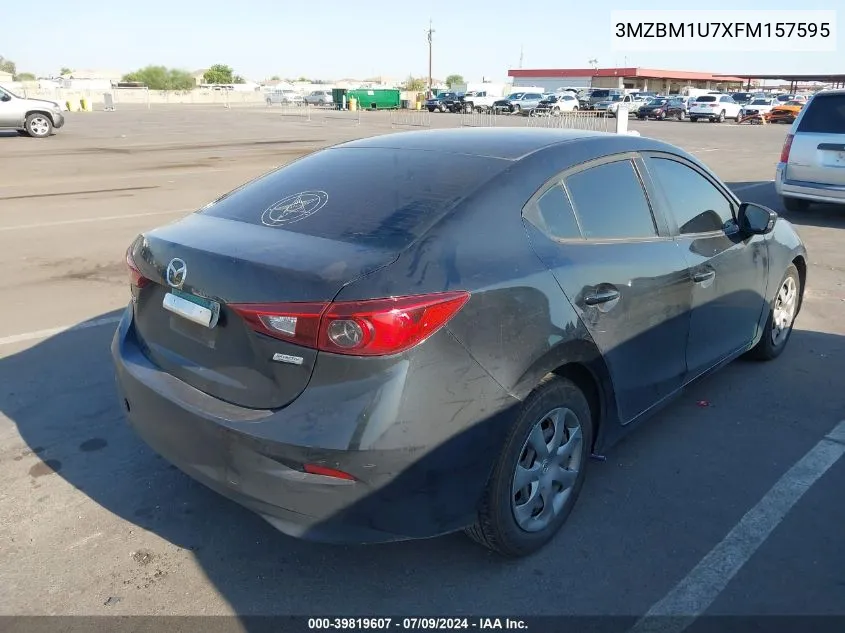 2015 Mazda Mazda3 I Sport VIN: 3MZBM1U7XFM157595 Lot: 39819607