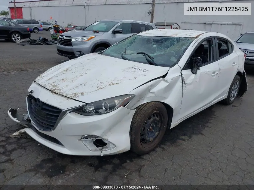 2015 Mazda Mazda3 I Sv VIN: JM1BM1T76F1225425 Lot: 39833070