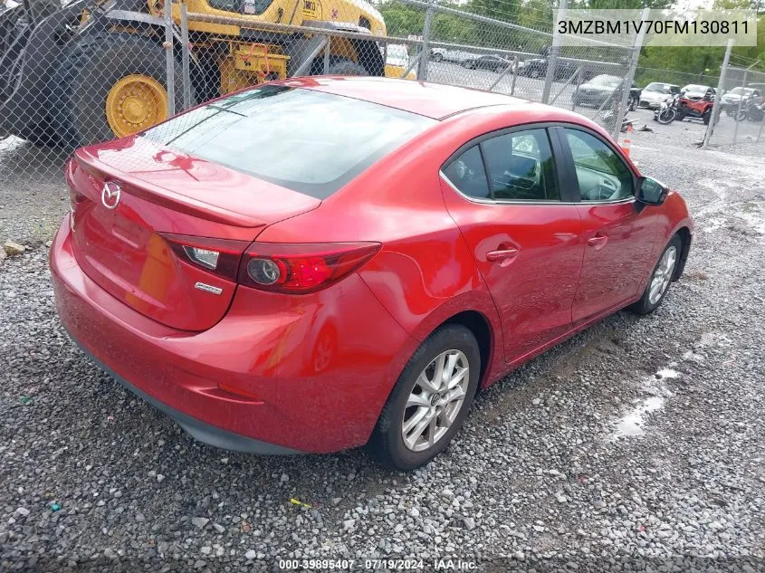 2015 Mazda Mazda3 I Touring VIN: 3MZBM1V70FM130811 Lot: 39895407