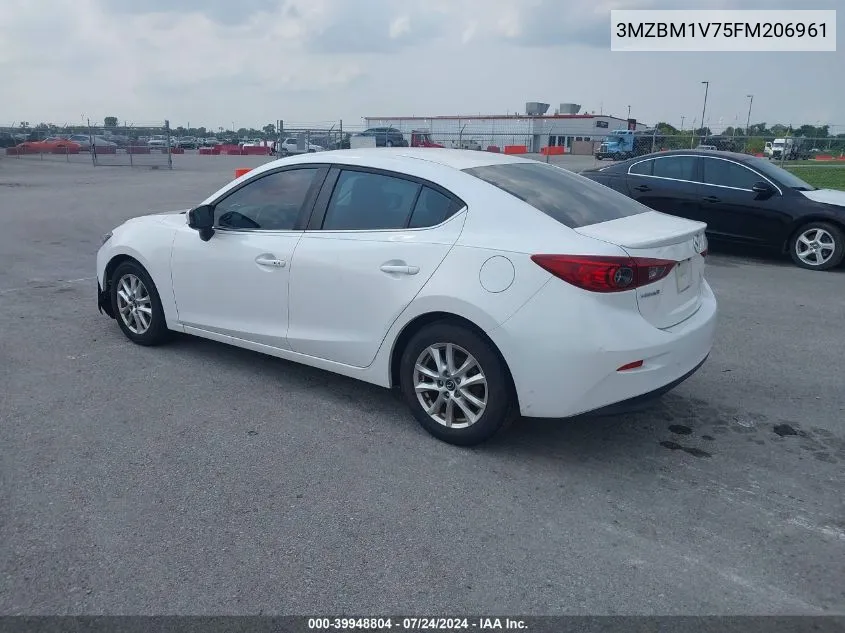 3MZBM1V75FM206961 2015 Mazda Mazda3