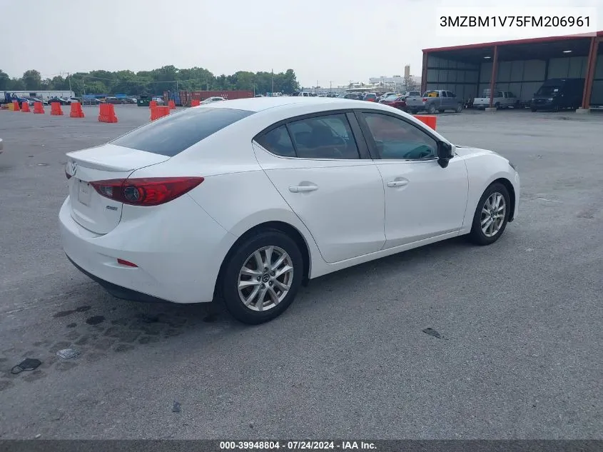 3MZBM1V75FM206961 2015 Mazda Mazda3