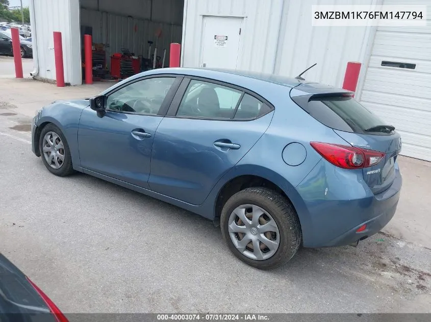 3MZBM1K76FM147794 2015 Mazda Mazda3 I Sport