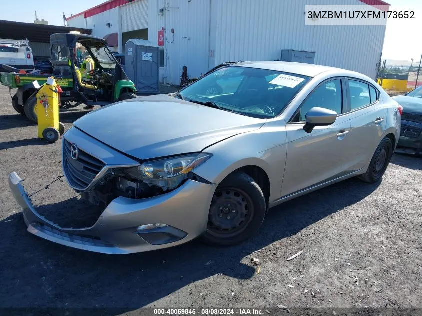 2015 Mazda Mazda3 I Sport VIN: 3MZBM1U7XFM173652 Lot: 40059845