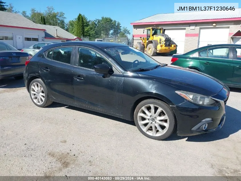 2015 Mazda Mazda3 S Touring VIN: JM1BM1L37F1230646 Lot: 40143083