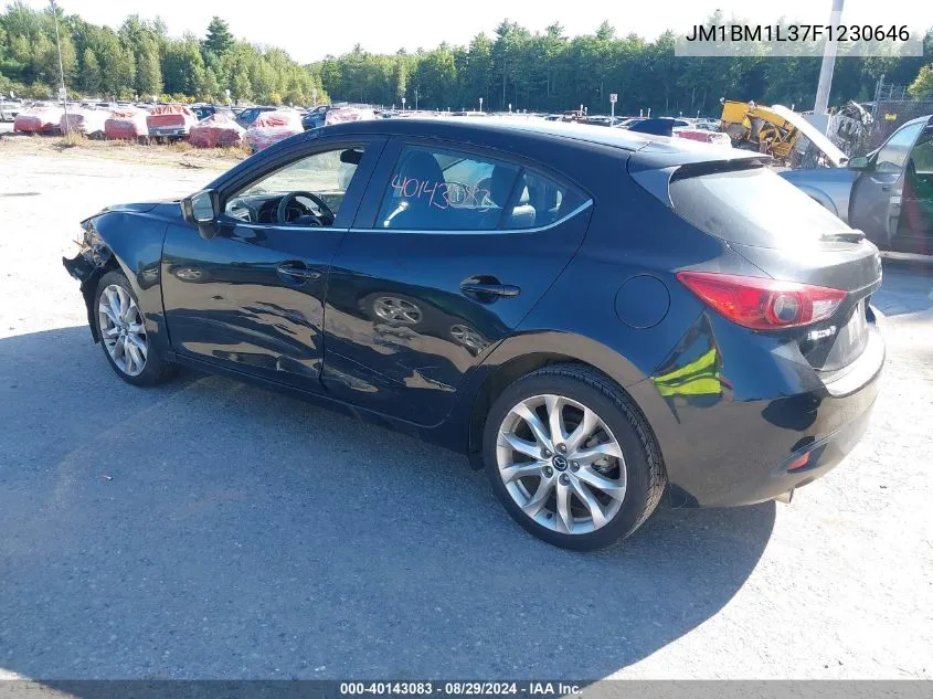 2015 Mazda Mazda3 S Touring VIN: JM1BM1L37F1230646 Lot: 40143083