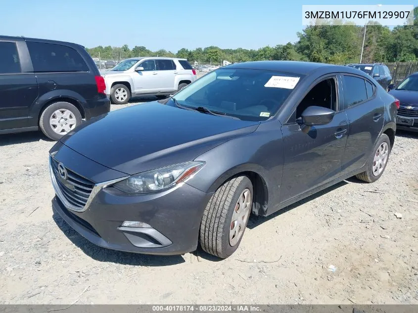 3MZBM1U76FM129907 2015 Mazda Mazda3