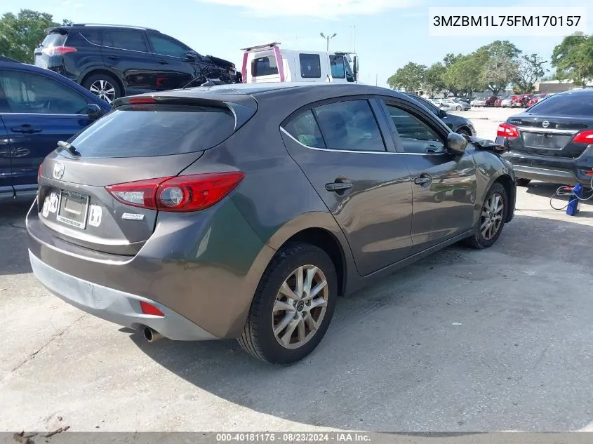 3MZBM1L75FM170157 2015 Mazda Mazda3 I Touring