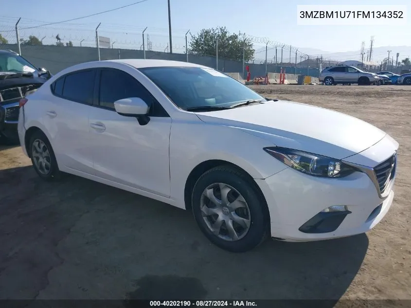 2015 Mazda Mazda3 I Sport VIN: 3MZBM1U71FM134352 Lot: 40202190