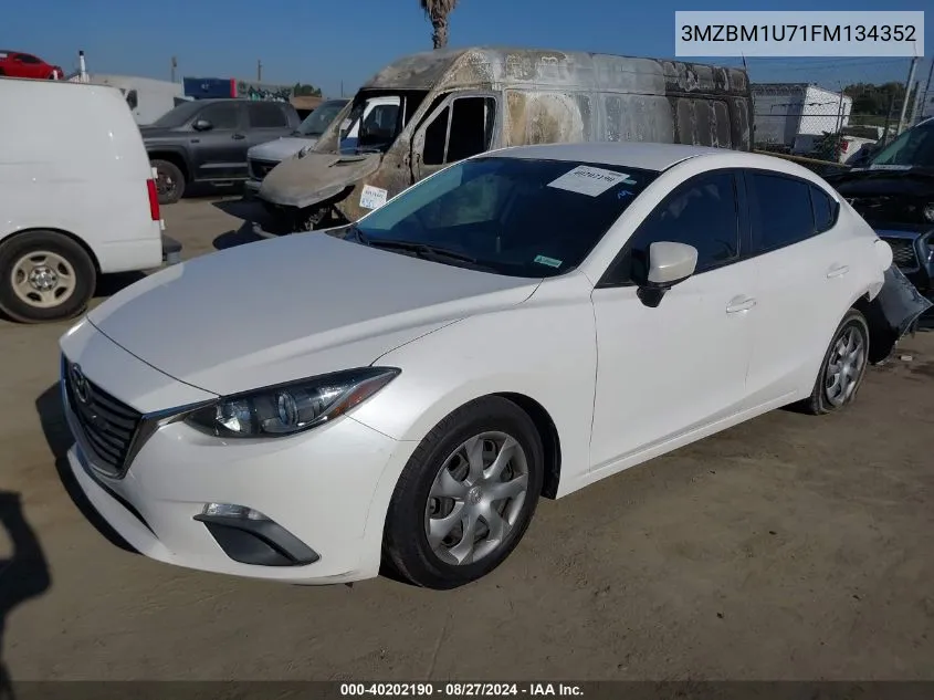 3MZBM1U71FM134352 2015 Mazda Mazda3 I Sport