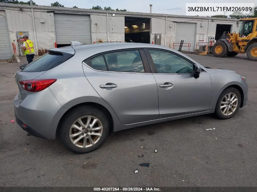 2015 Mazda Mazda3 I Touring VIN: 3MZBM1L71FM206989 Lot: 40207264