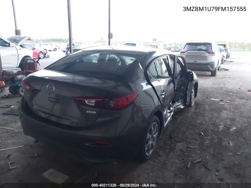 2015 Mazda Mazda3 I Sport VIN: 3MZBM1U79FM157555 Lot: 40211326