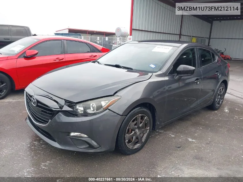 3MZBM1U73FM212114 2015 Mazda Mazda3 I Sport