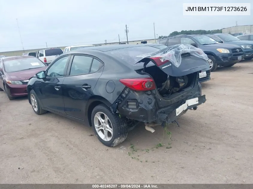 2015 Mazda Mazda3 I Sv VIN: JM1BM1T73F1273626 Lot: 40245207