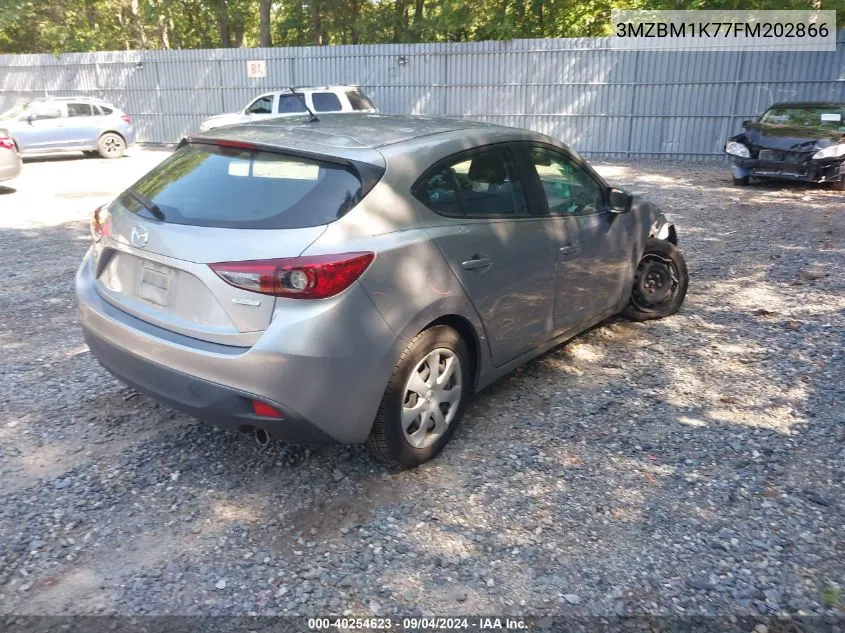 2015 Mazda Mazda3 I Sport VIN: 3MZBM1K77FM202866 Lot: 40254623