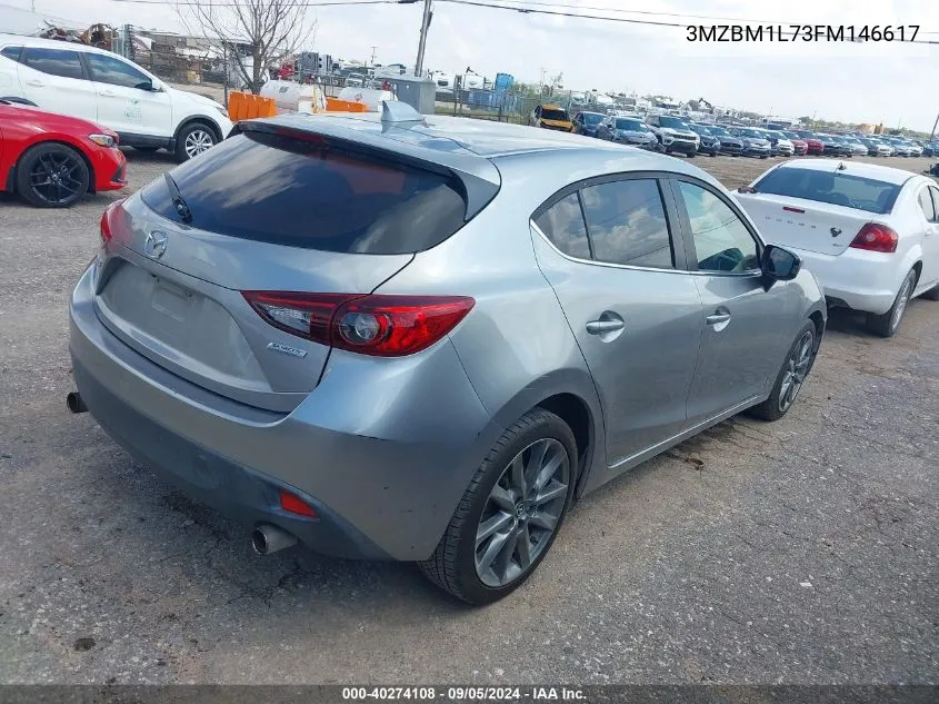 2015 Mazda Mazda3 Touring VIN: 3MZBM1L73FM146617 Lot: 40274108