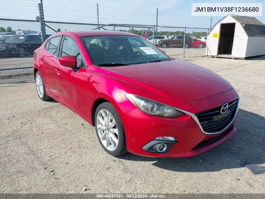 2015 Mazda 3 Touring VIN: JM1BM1V38F1236680 Lot: 40287101