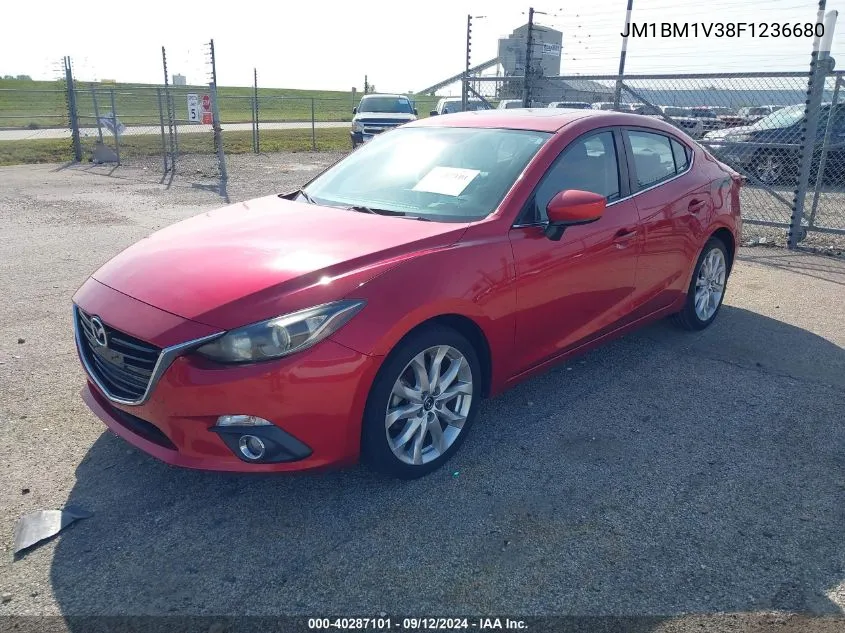 2015 Mazda 3 Touring VIN: JM1BM1V38F1236680 Lot: 40287101