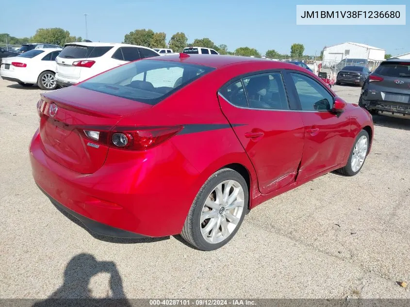 2015 Mazda 3 Touring VIN: JM1BM1V38F1236680 Lot: 40287101