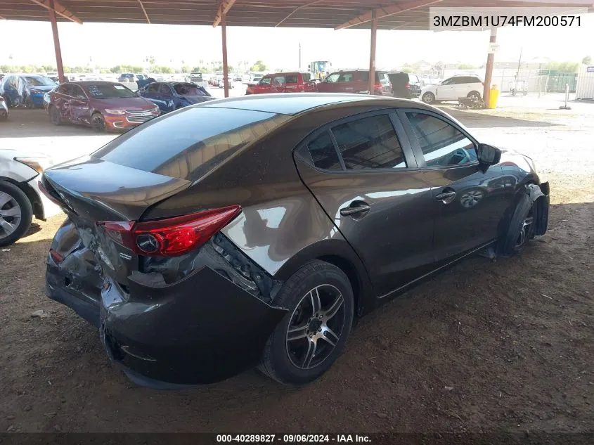 3MZBM1U74FM200571 2015 Mazda Mazda3 I Sport