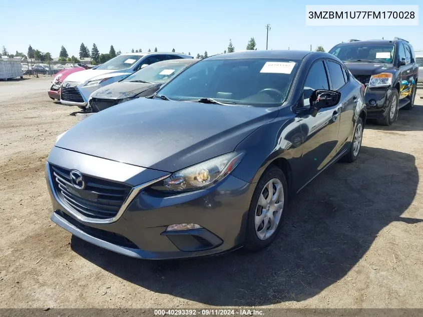 3MZBM1U77FM170028 2015 Mazda Mazda3 I Sport