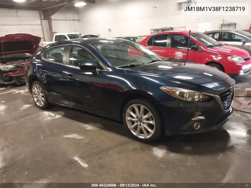 2015 Mazda Mazda3 S Touring VIN: JM1BM1V38F1238719 Lot: 40324866