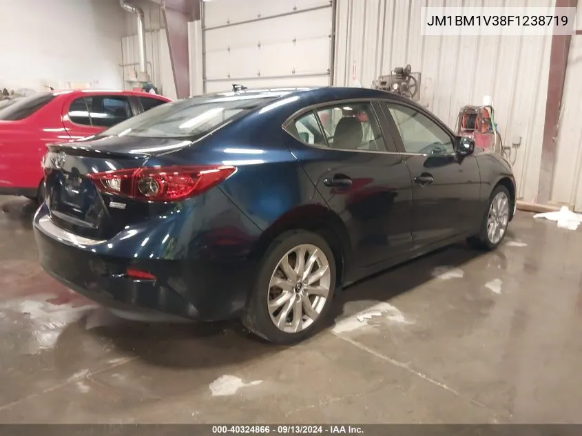 2015 Mazda Mazda3 S Touring VIN: JM1BM1V38F1238719 Lot: 40324866