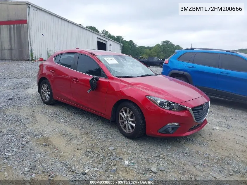 2015 Mazda Mazda3 I Touring VIN: 3MZBM1L72FM200666 Lot: 40338853