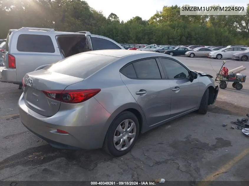 2015 Mazda 3 Sport VIN: 3MZBM1U79FM224509 Lot: 40349261