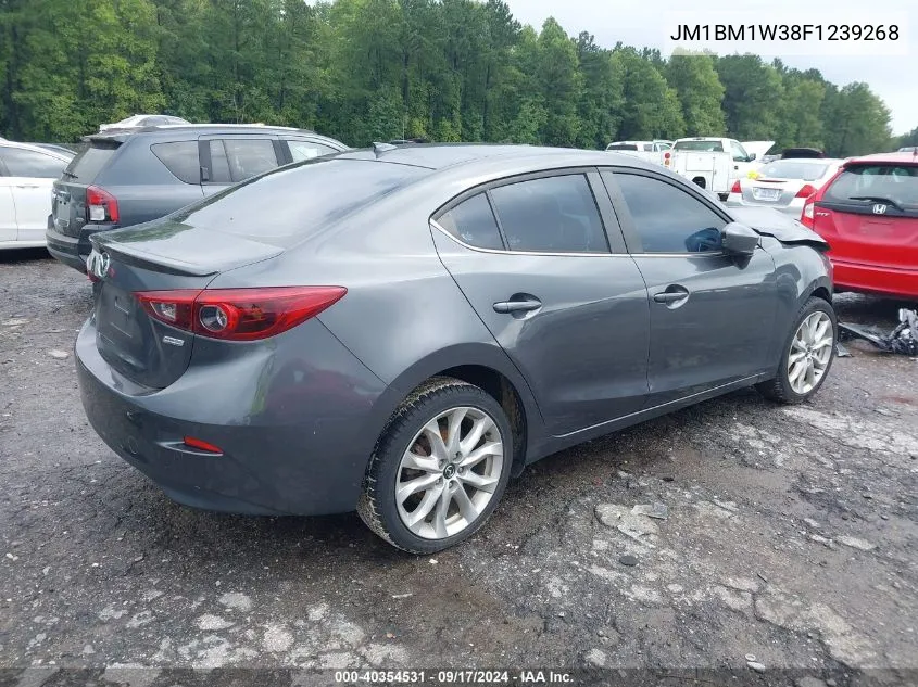 2015 Mazda Mazda3 S Grand Touring VIN: JM1BM1W38F1239268 Lot: 40354531