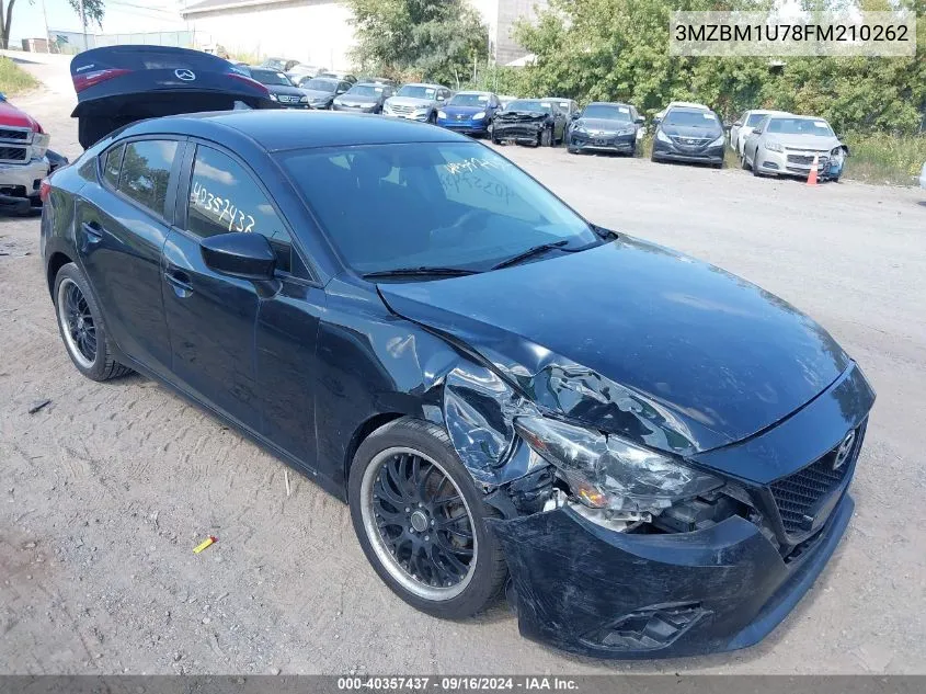 2015 Mazda Mazda3 I Sport VIN: 3MZBM1U78FM210262 Lot: 40357437