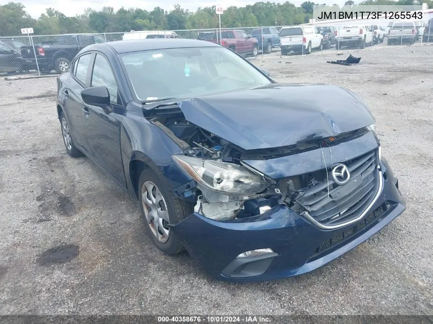 JM1BM1T73F1265543 2015 Mazda Mazda3 I Sv