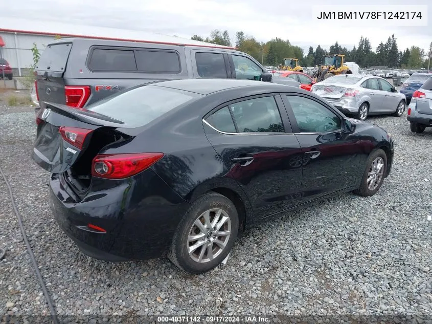 2015 Mazda Mazda3 I Touring VIN: JM1BM1V78F1242174 Lot: 40371142