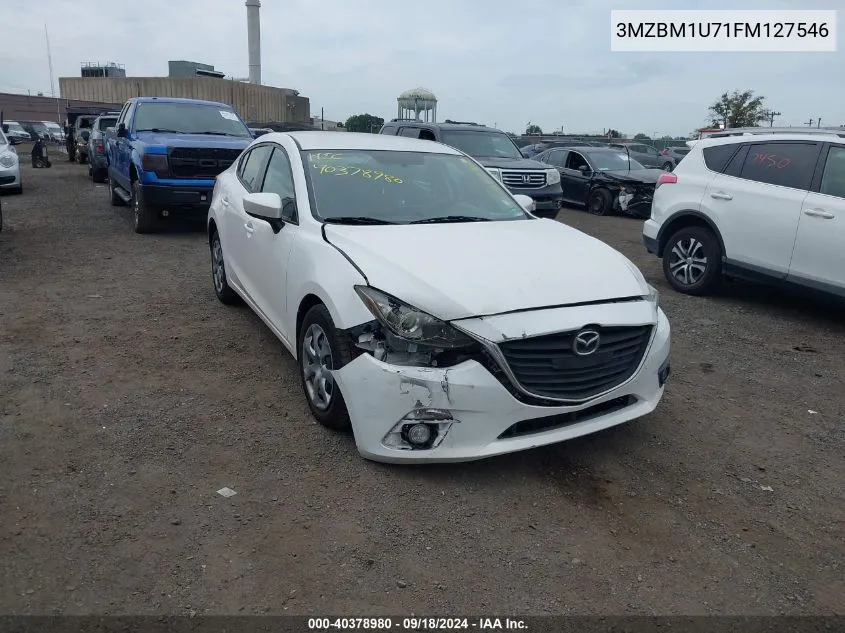 2015 Mazda Mazda3 I Sport VIN: 3MZBM1U71FM127546 Lot: 40378980