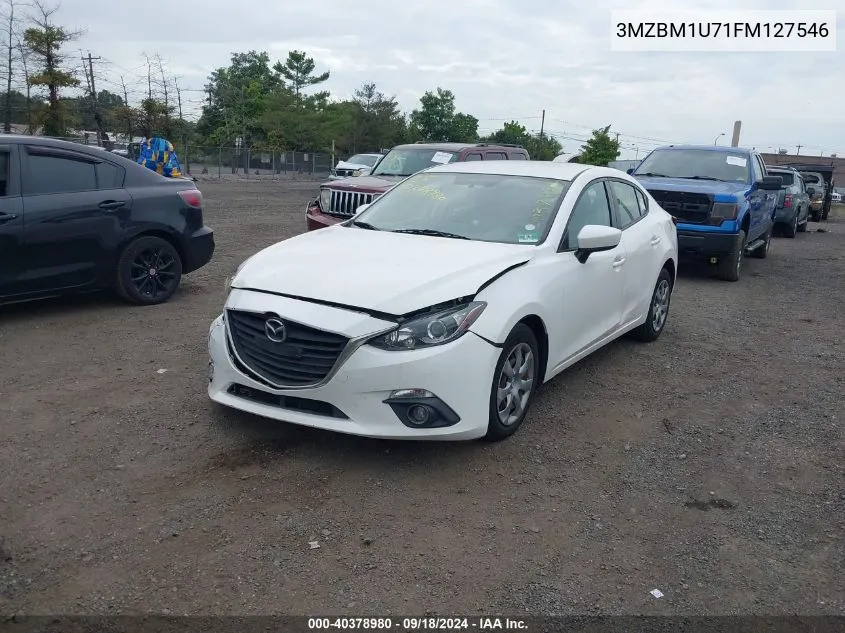 2015 Mazda Mazda3 I Sport VIN: 3MZBM1U71FM127546 Lot: 40378980