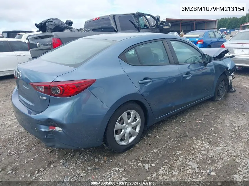 2015 Mazda Mazda3 I Sport VIN: 3MZBM1U79FM213154 Lot: 40385003