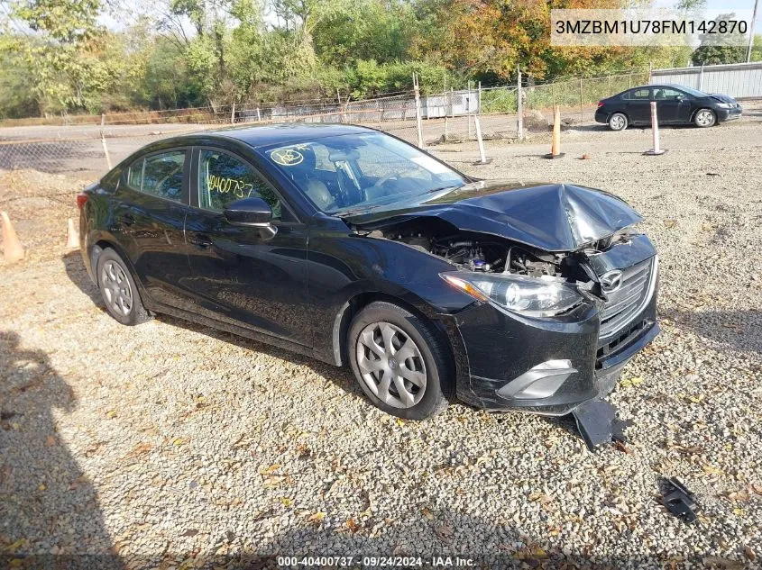 2015 Mazda Mazda3 I Sport VIN: 3MZBM1U78FM142870 Lot: 40400737