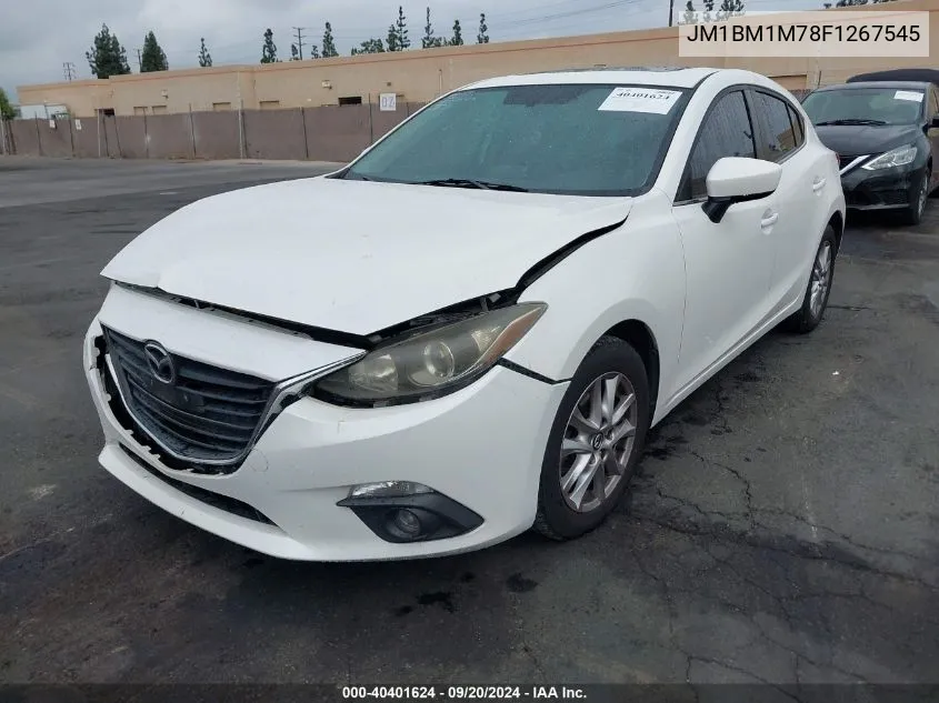 2015 Mazda Mazda3 I Grand Touring VIN: JM1BM1M78F1267545 Lot: 40401624