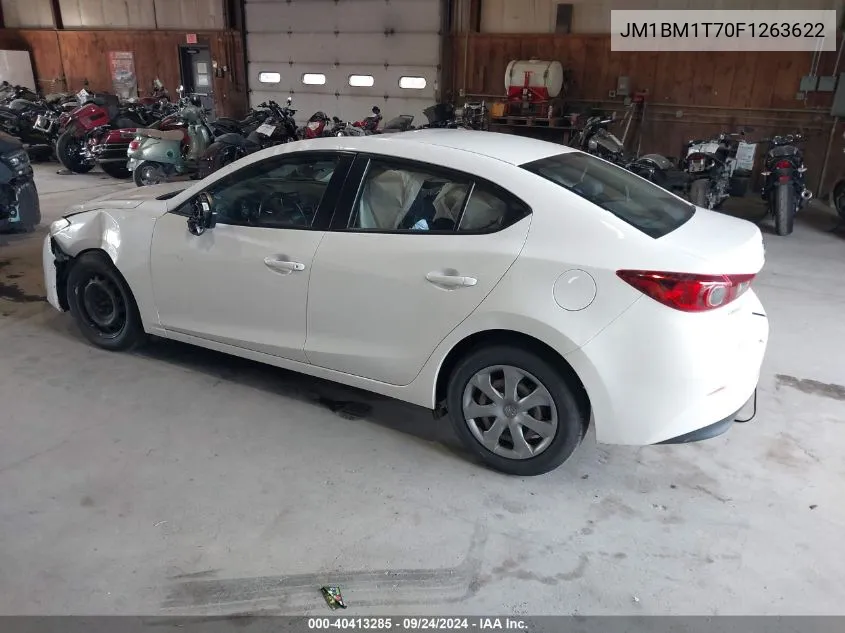 JM1BM1T70F1263622 2015 Mazda 3 Sv