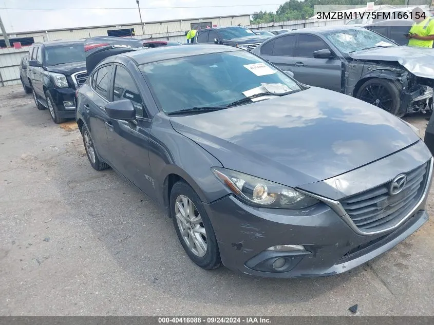 2015 Mazda 3 Touring VIN: 3MZBM1V75FM166154 Lot: 40416088