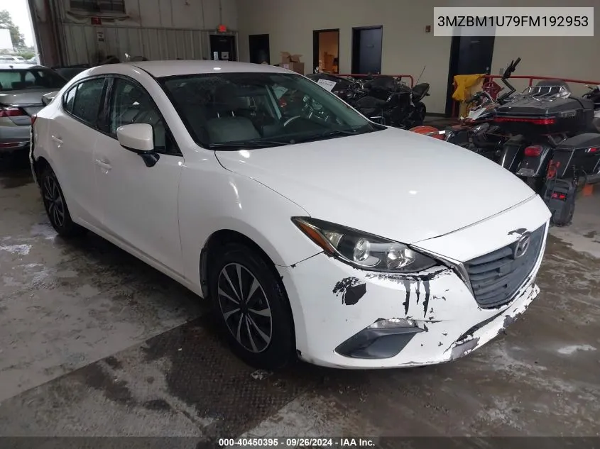 2015 Mazda Mazda3 I Sport VIN: 3MZBM1U79FM192953 Lot: 40450395