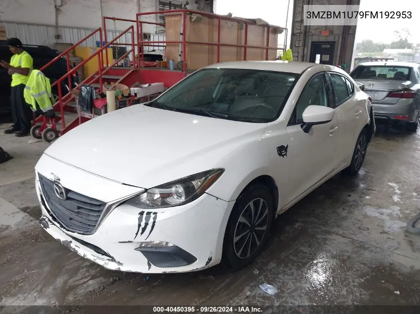 2015 Mazda Mazda3 I Sport VIN: 3MZBM1U79FM192953 Lot: 40450395