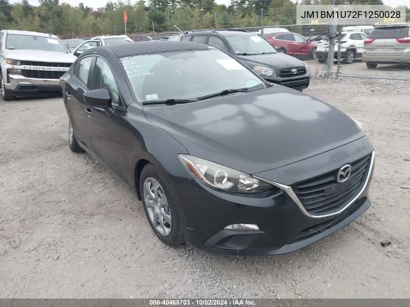 JM1BM1U72F1250028 2015 Mazda Mazda3 I Sport