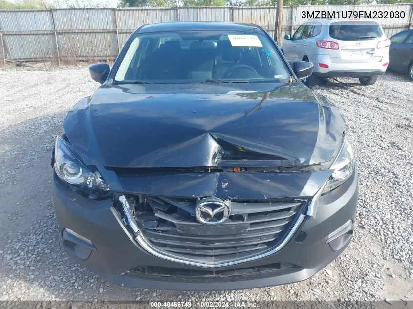 2015 Mazda Mazda3 I Sport VIN: 3MZBM1U79FM232030 Lot: 40466749