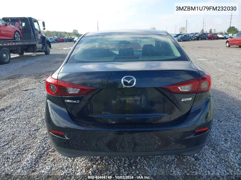 2015 Mazda Mazda3 I Sport VIN: 3MZBM1U79FM232030 Lot: 40466749