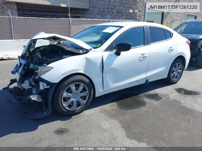 JM1BM1T73F1261220 2015 Mazda Mazda3 I Sv